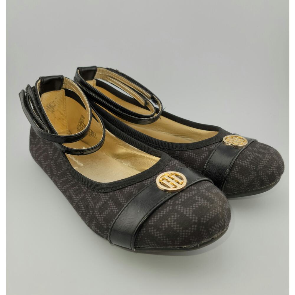 Tommy Hilfiger Women's Shoes - Flats - Size 3 - Nessy Black - DCX-15 K-R